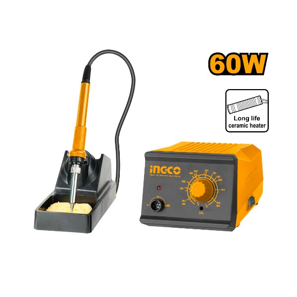 Soldering station 60w - C12 | SI016911 Ingco - Ghana