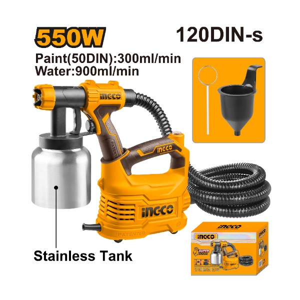 HVLP Floor-Based Spray Gun SPG5008-2 Ingco - Ghana