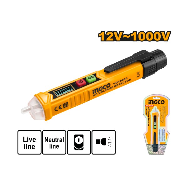 AC Voltage Detector VD10003 Ingco - Ghana
