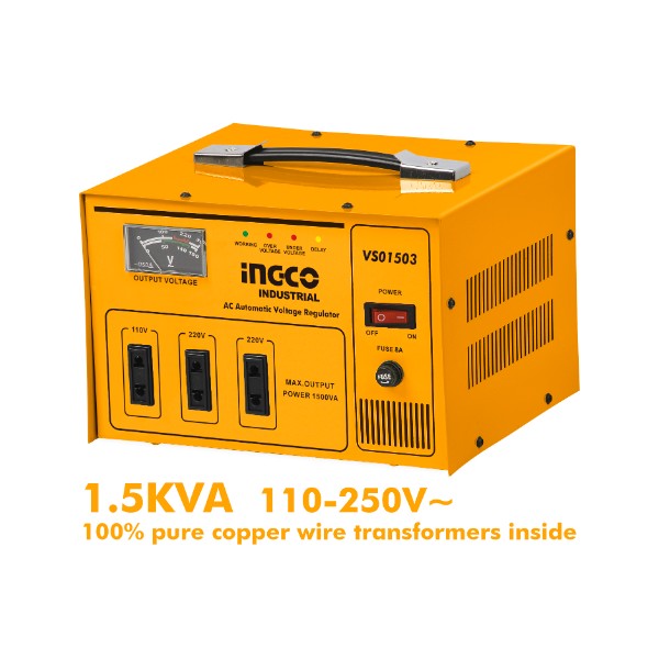 AC automatic voltage regulator 1.5kva - C4 | VS01503 Ingco - Ghana
