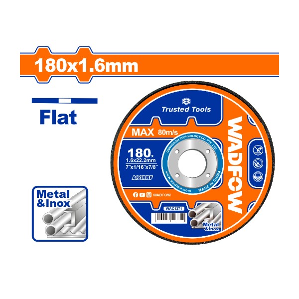 Abrasive metal cutting  disc WAC1371 Wadfow - Ghana