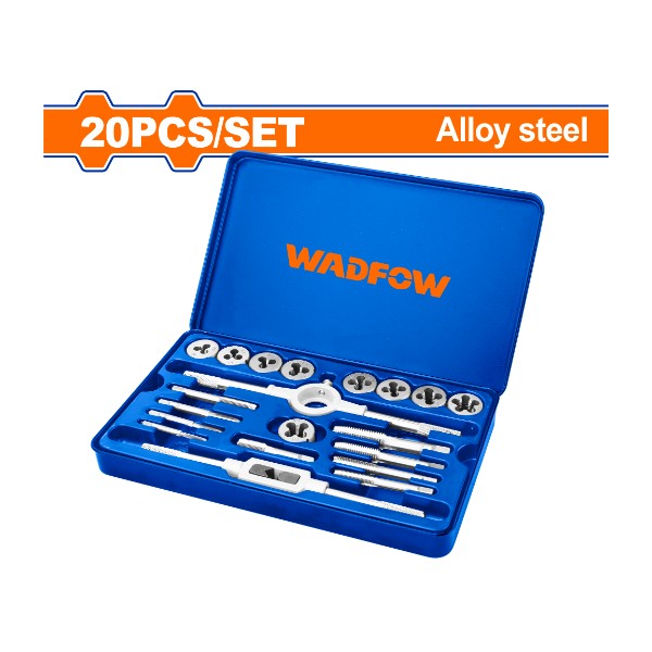 20 Pcs metric tap & die set WAJ1L02 Wadfow - Ghana