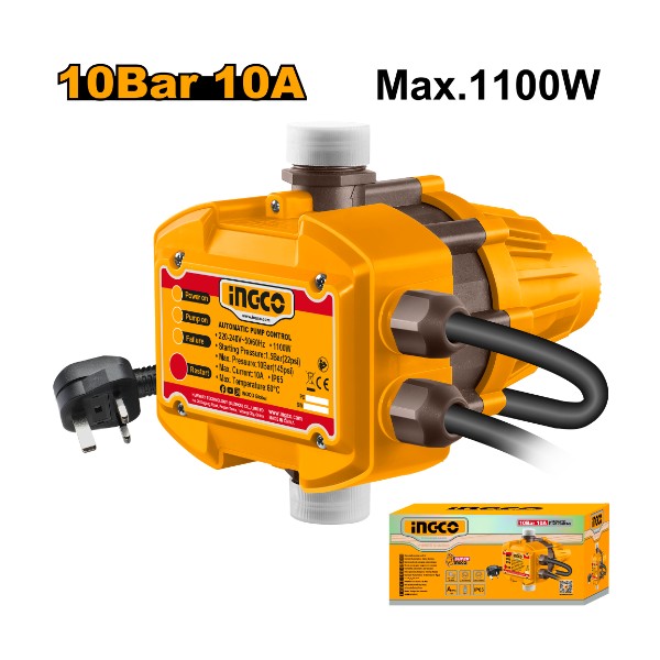 Automatic pump control 10A + Cable - P1C12 | WAPSCP12-8 Ingco - Ghana