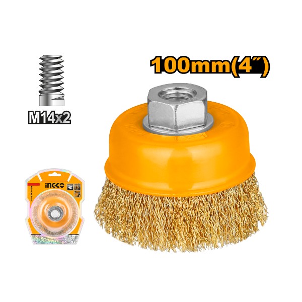 Wire Cup Brush WB11001 Ingco - Ghana