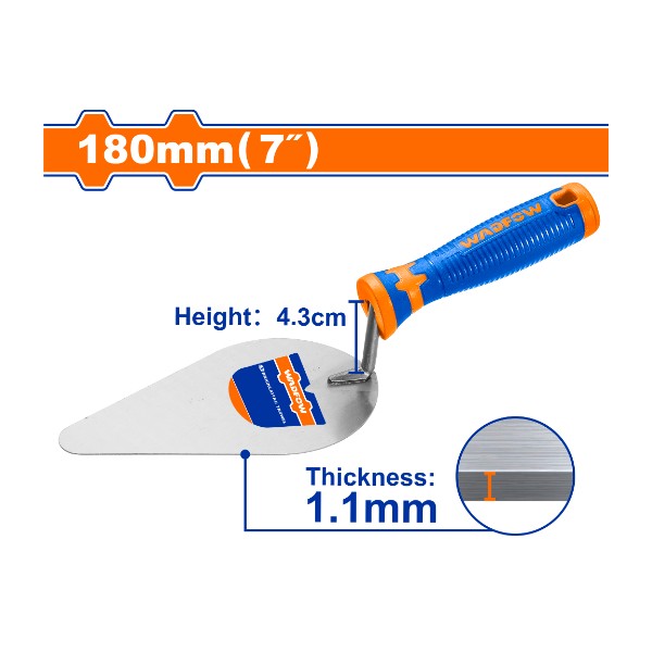 Bricklaying trowel WBT8307 Wadfow - Ghana