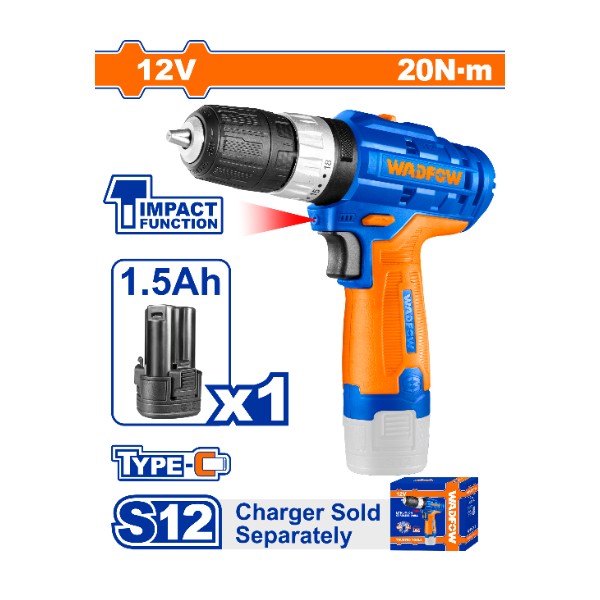 Lithium-Ion impact drill WCDS540 Wadfow - Ghana
