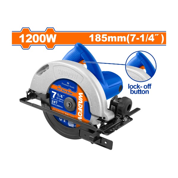 1200w Circular saw WCW1512001 Wadfow - Ghana