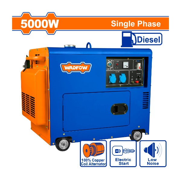 Silent diesel generator WDG2A50 Wadfow - Ghana