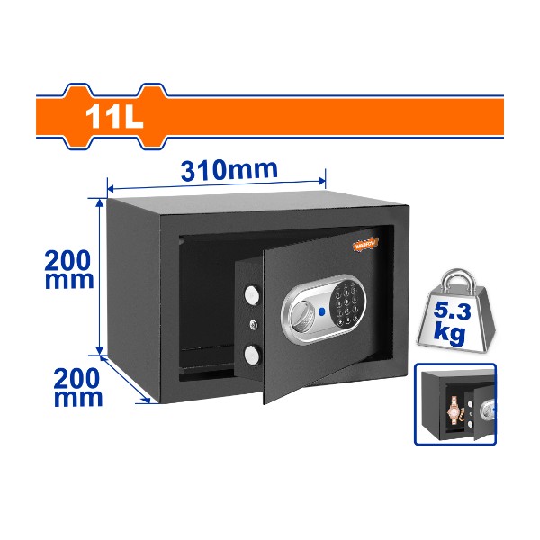 Electronic safe WEB1520 Wadfow - Ghana