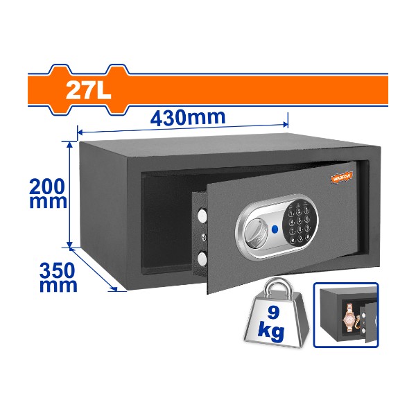 Electronic safe WEB1535 Wadfow - Ghana