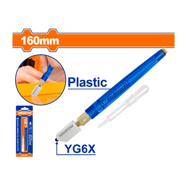 Plastic handle oil glass cutter WGR1601 Wadfow - Ghana
