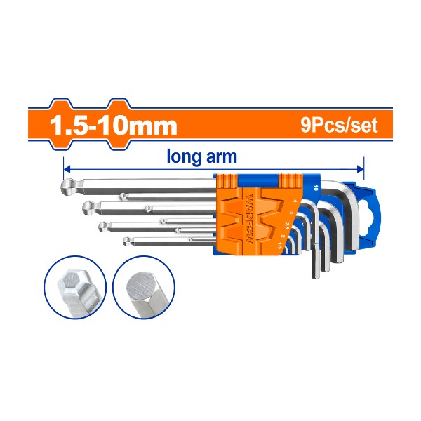 Ball point hex key WHK2291 Wadfow - Ghana