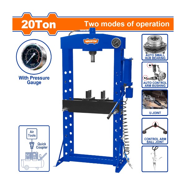 Hydraulic shop press WHQ2A20 Wadfow - Ghana