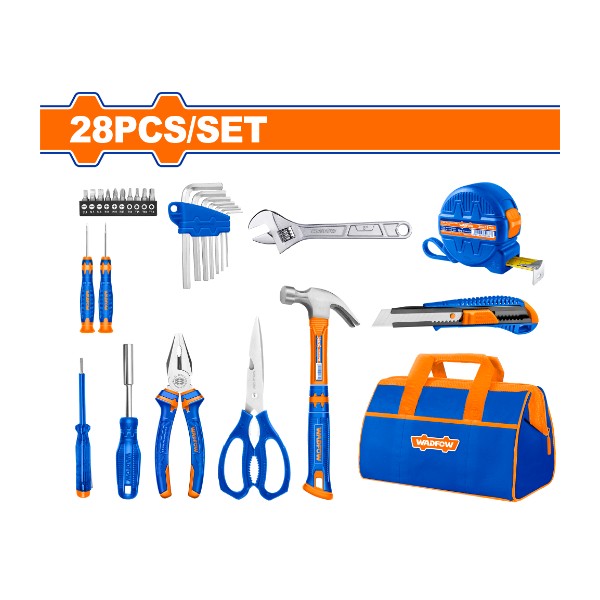 28 Pcs hand tools set WHS1M28 Wadfow - Ghana