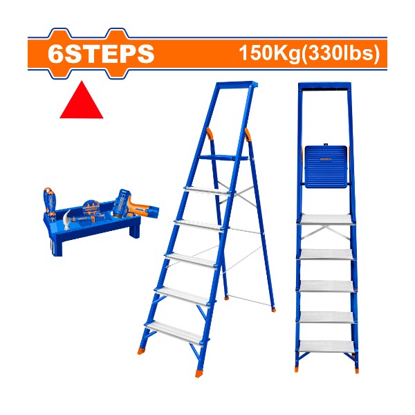 Steel?&?aluminium household ladder WLD1H06 Wadfow - Ghana