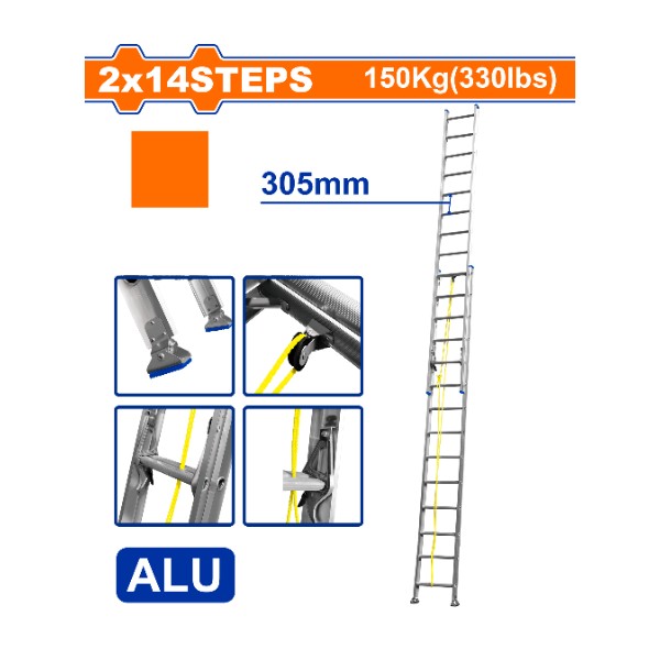 Extension ladder WLD8H28 Wadfow - Ghana