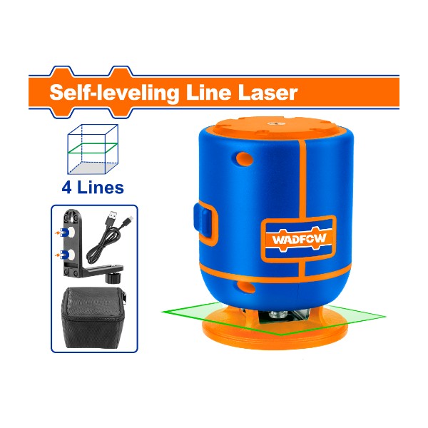 Self-leveling line laser (Green laser beams) WLE1M04 Wadfow - Ghana