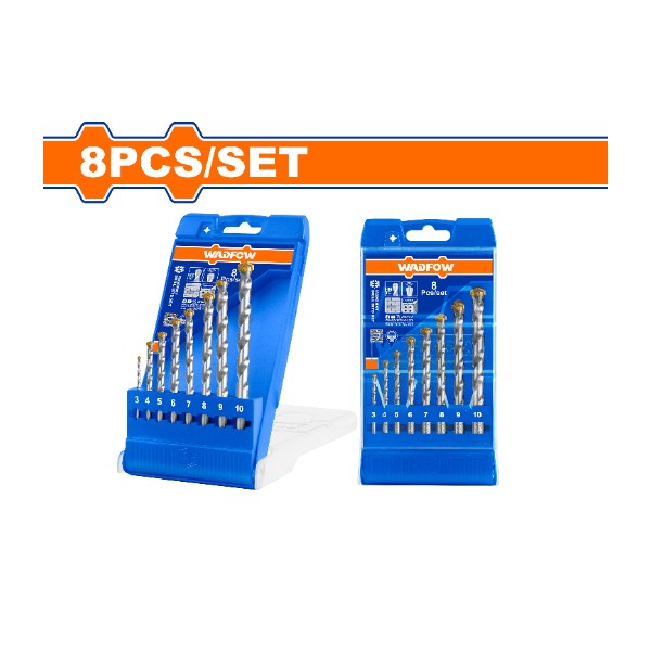 8 Pcs masonry drill bits set WMJ6B08 Wadfow - Ghana