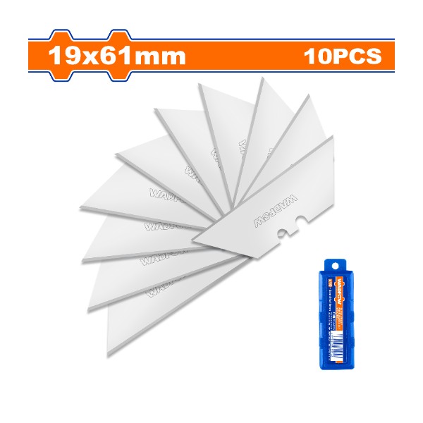 10 Pcs snap-off knife  blades set WMK1K61 Wadfow - Ghana