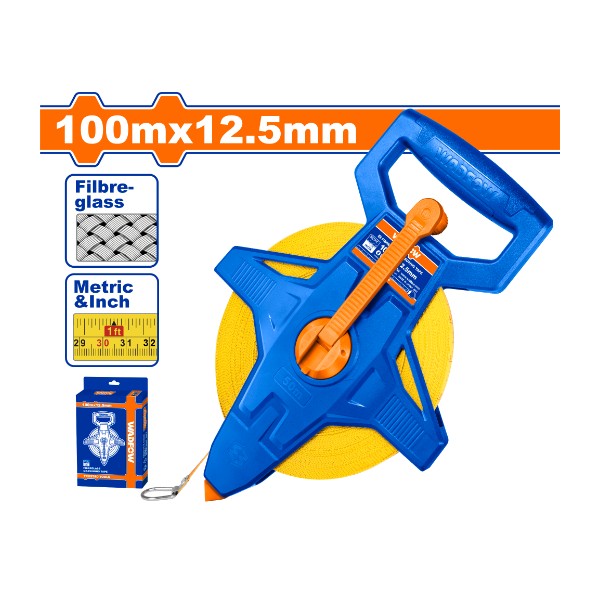 Fibreglass measuring tape WMT25100 Wadfow - Ghana