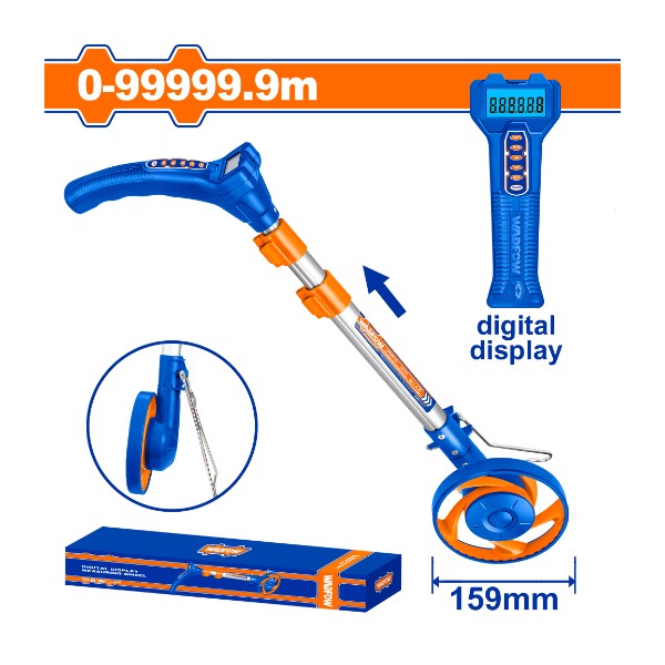Digital display measuring wheel WMW2523 Wadfow - Ghana