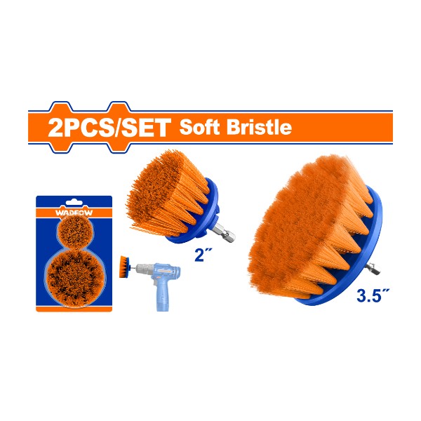 2 Pcs Soft Bristle Brush Set WND1401 Wadfow - Ghana