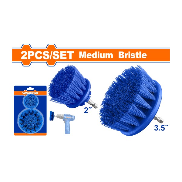 2 Pcs Medium bristle brush set WND2401 Wadfow - Ghana