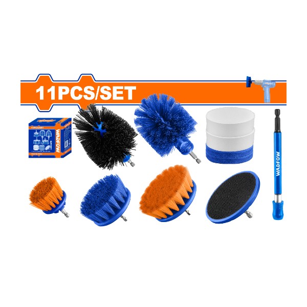 11 Pcs Cleaning brush set WND5403 Wadfow - Ghana