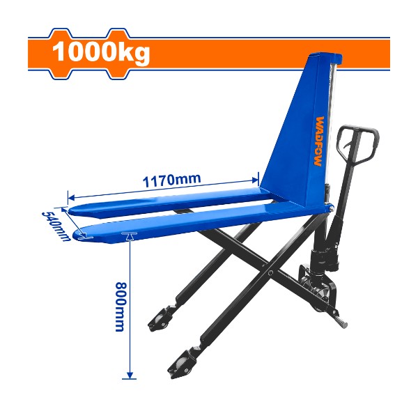 Scissor lift pallet truck WNH5R10 Wadfow - Ghana