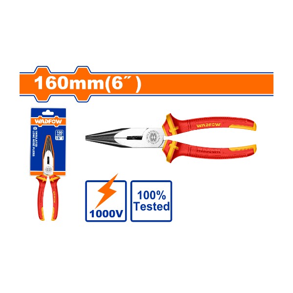 Insulated long nose pliers WPL2936 Wadfow - Ghana