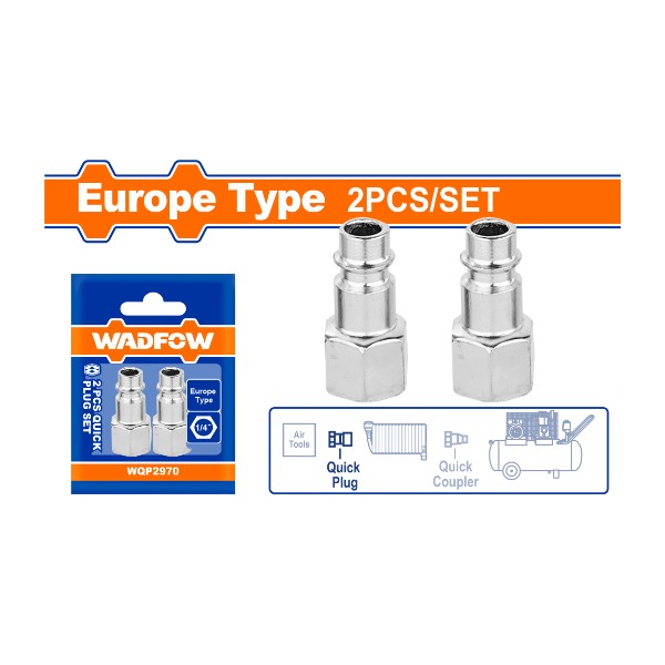 2 pcs quick plug set WQP2970 Wadfow - Ghana
