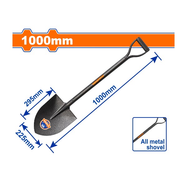 Steel shovel WSE3324 Wadfow - Ghana