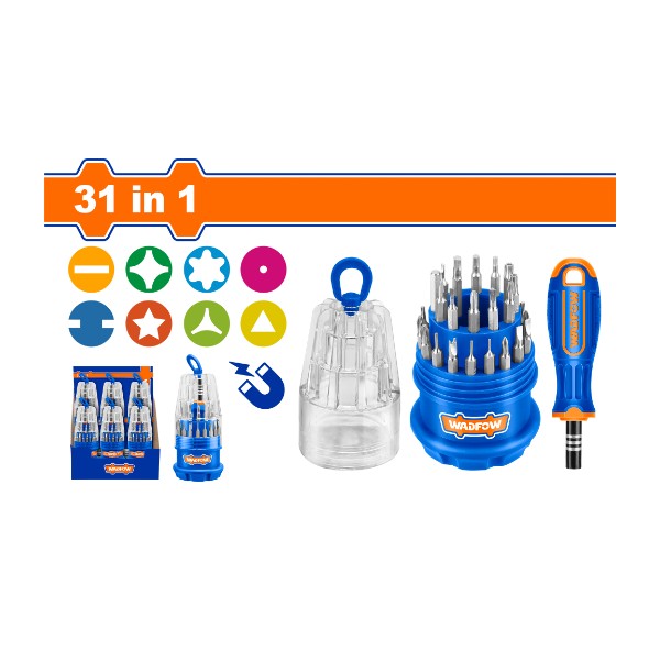 31-In-1 precision  screwdriver set WSS1J31 Wadfow - Ghana