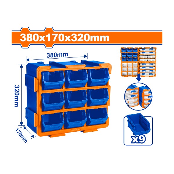 Modular storage tower WTB8330 Wadfow - Ghana