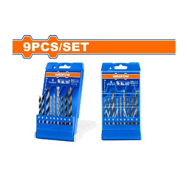 9 Pcs drill bits set WTD6B01 Wadfow - Ghana