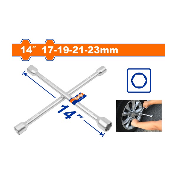 Cross rim wrench WTH8314 Wadfow - Ghana