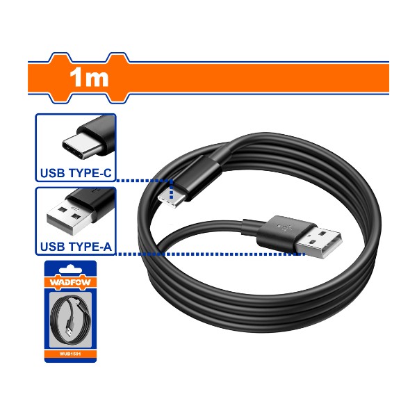 USB type-A to type-C cable WUB1501 Wadfow - Ghana