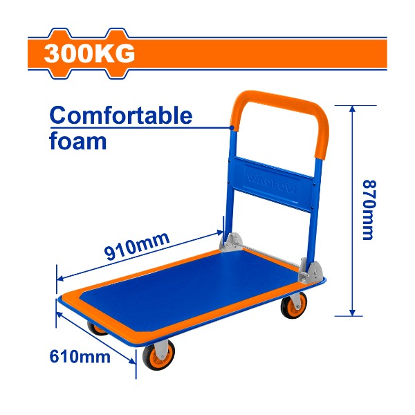 Foldable platform hand truck WWB1330 Wadfow - Ghana