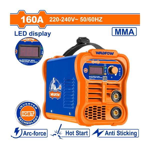 Inverter MMA Welding Machine WWD11601 Wadfow - Ghana