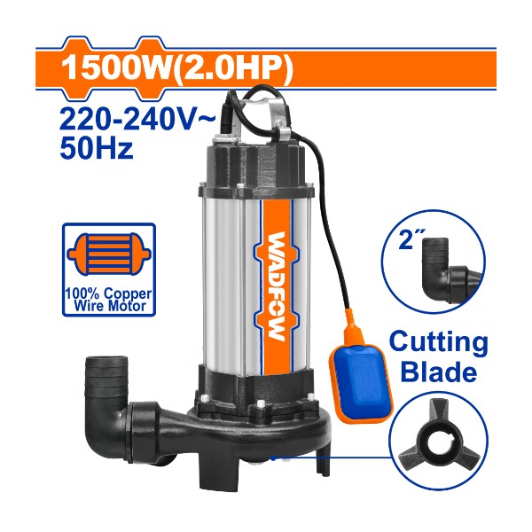 Sewage Submersible Pump WWPWA05 Wadfow - Ghana