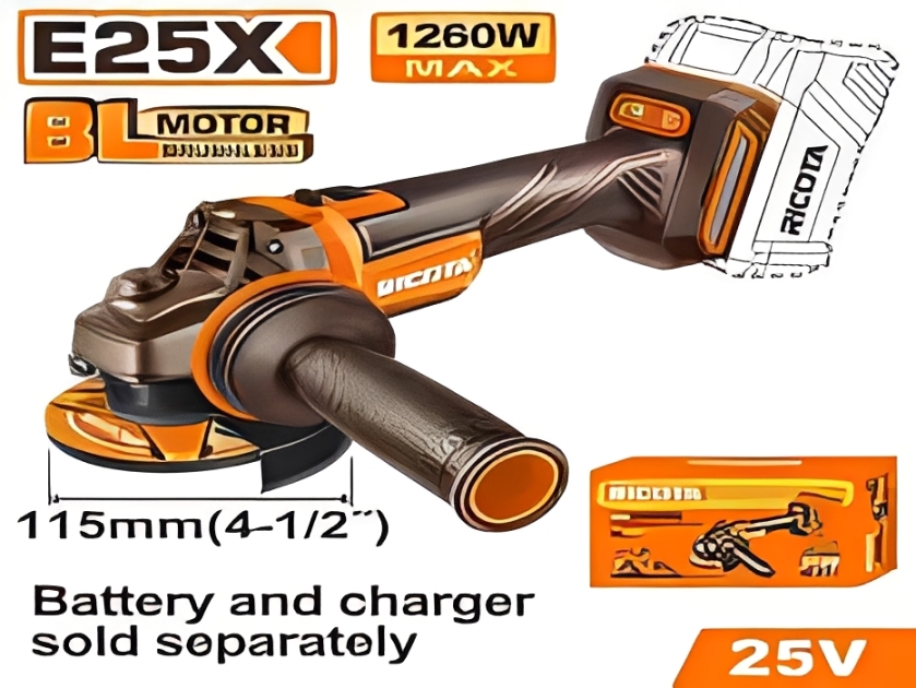 Cordless angle grinder - RLAG251151